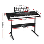 Alpha 61 Keys Electronic Piano Keyboard Electric Instrument Touch Sensitive Midi