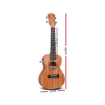 ALPHA 23 Inch Concert Ukulele Mahogany Ukeleles Uke Hawaii Guitar